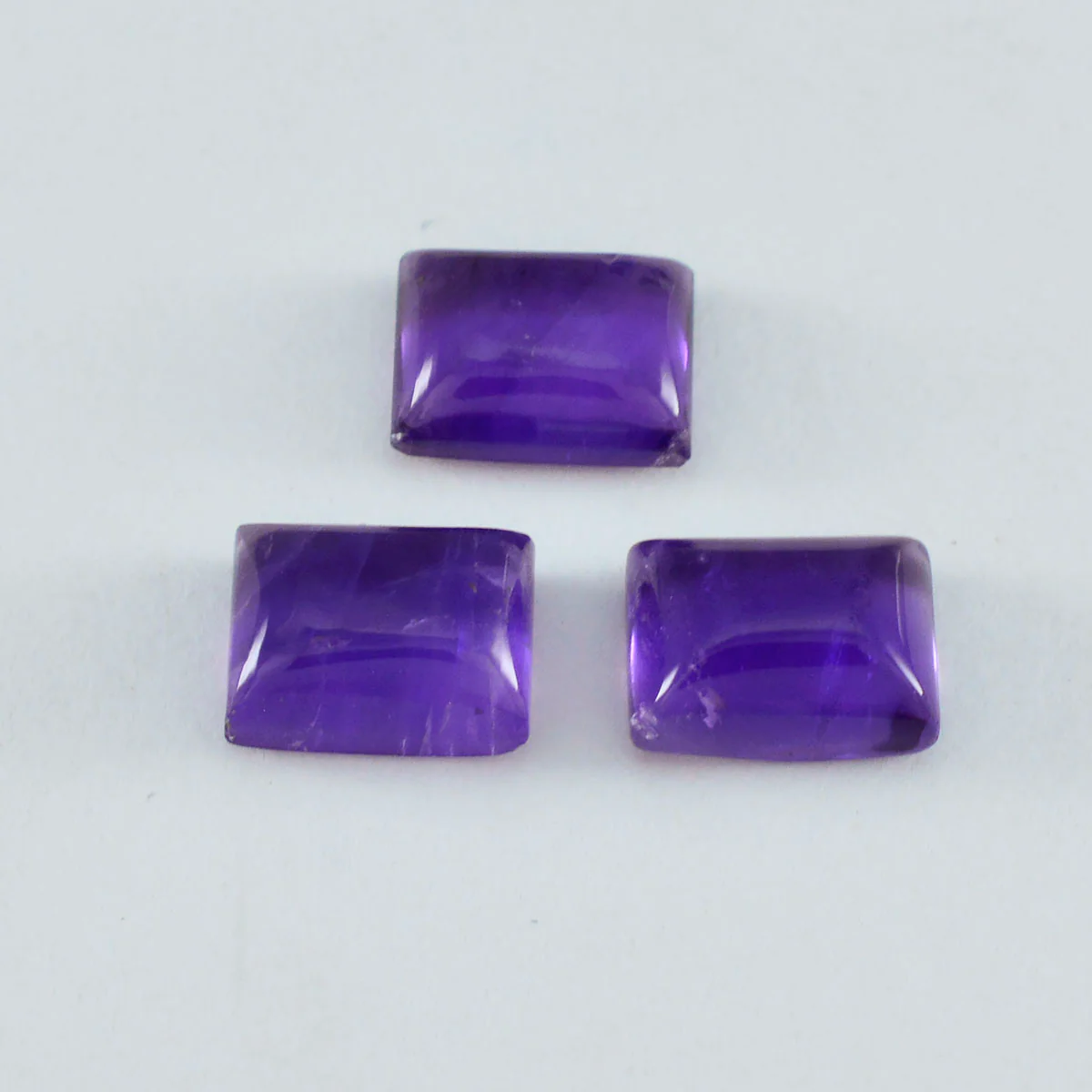 Amethyst 1PC Tiny 5x7 MM Emerald Cabochon Purple High-Quality semi Precious Loose Gems - Image 4